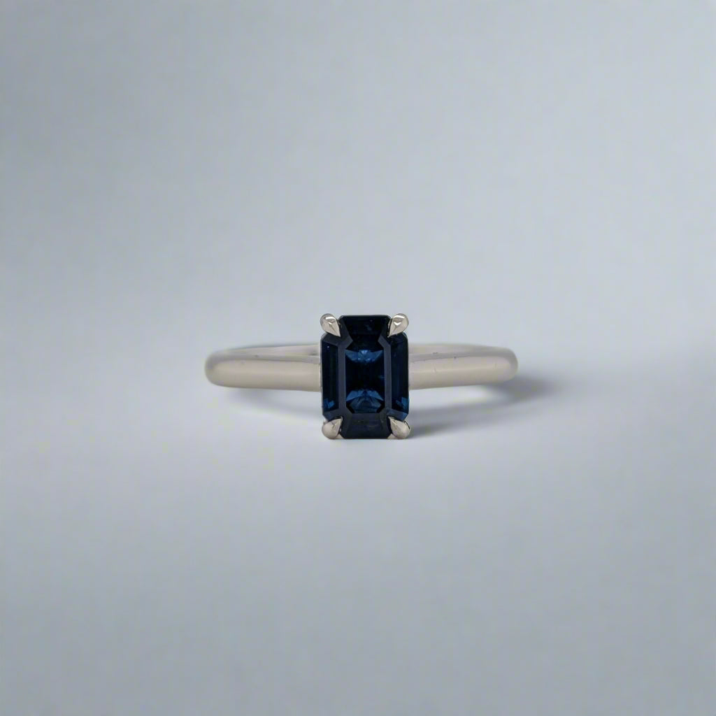 Emerald-Cut-Sapphire-Ring