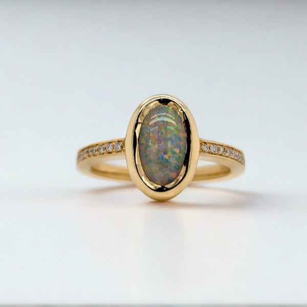 1.42ct Opal Ring