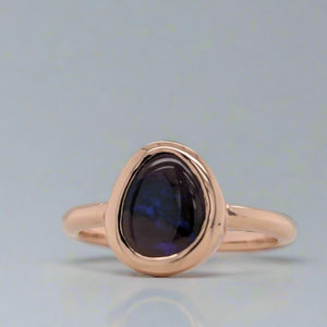 Rose Gold Opal Ring