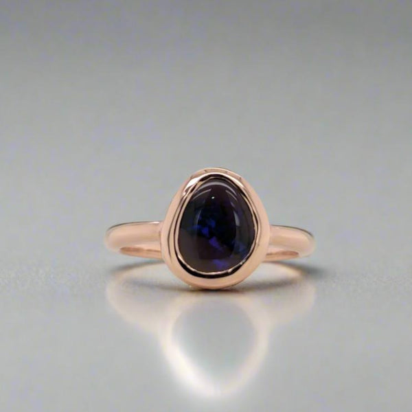 Opal Ring in Rose Gold