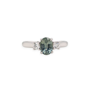 0.96ct Australian Sapphire Ring