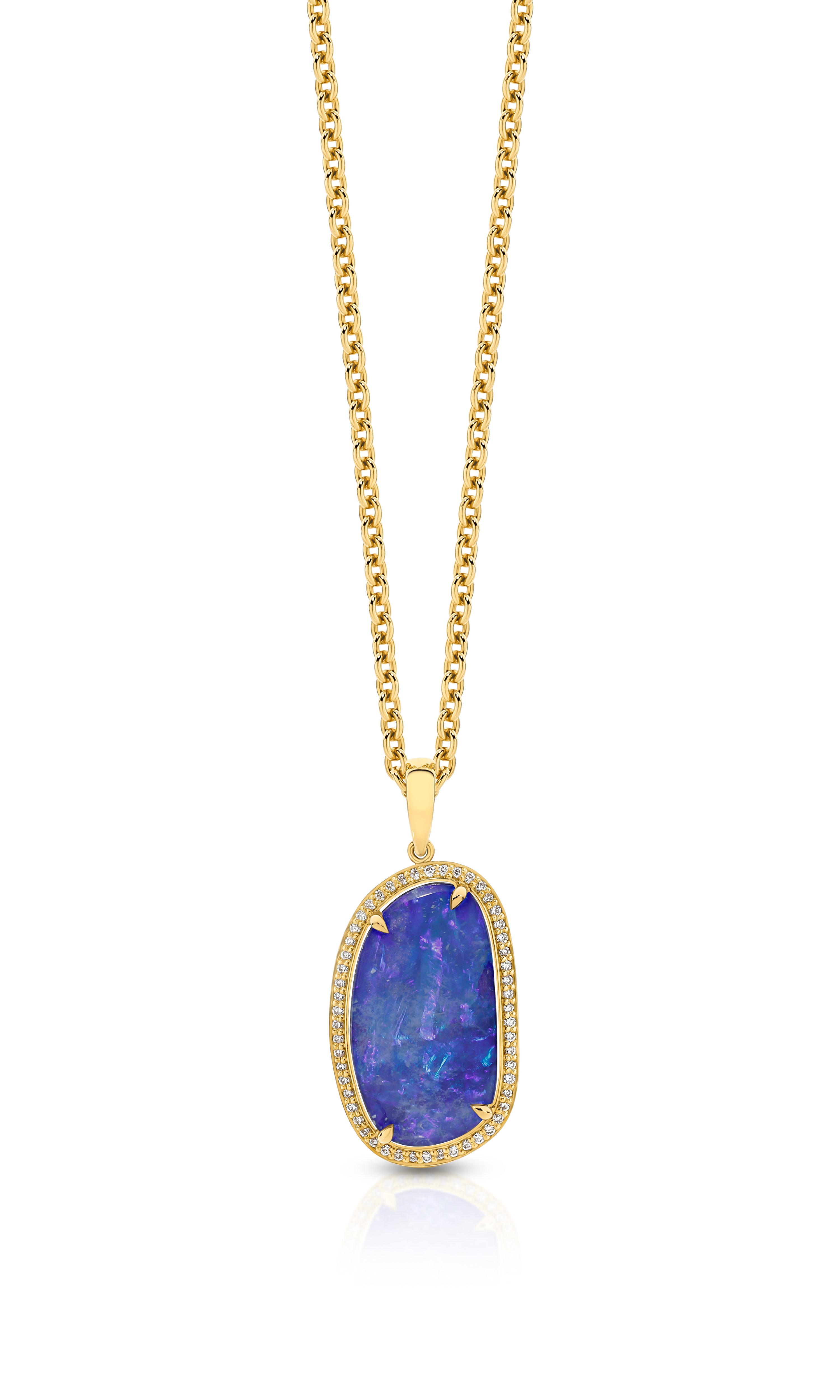 6.45ct Boulder Opal Pendant