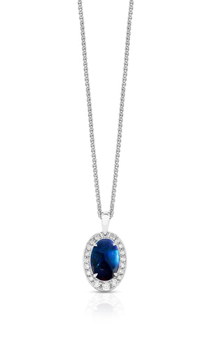 2.72ct Black Opal Pendant