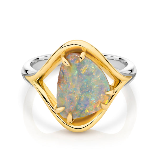 2.80ct Boulder Opal Ring