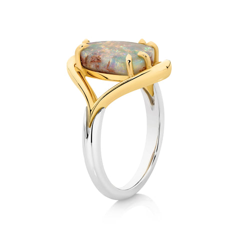 2.80ct Boulder Opal Ring