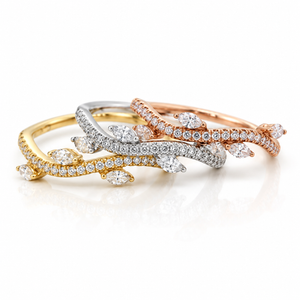 Ivy Marquise Diamond Bands