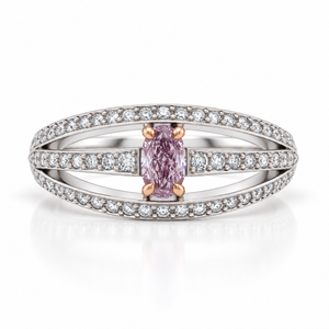 0.27ct FLPP Oval Ring