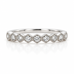 Hexagonal Diamond Band