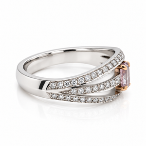 0.27ct FLPP Oval Ring