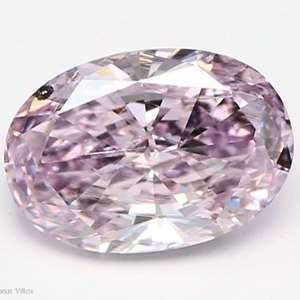 0.63ct Fancy Intense Pink-Purple Diamond Ring