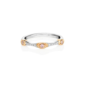 Pink Argyle 'Simona' Ring