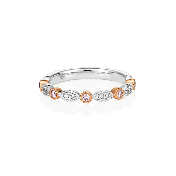 Pink Argyle 'Sofia' Ring