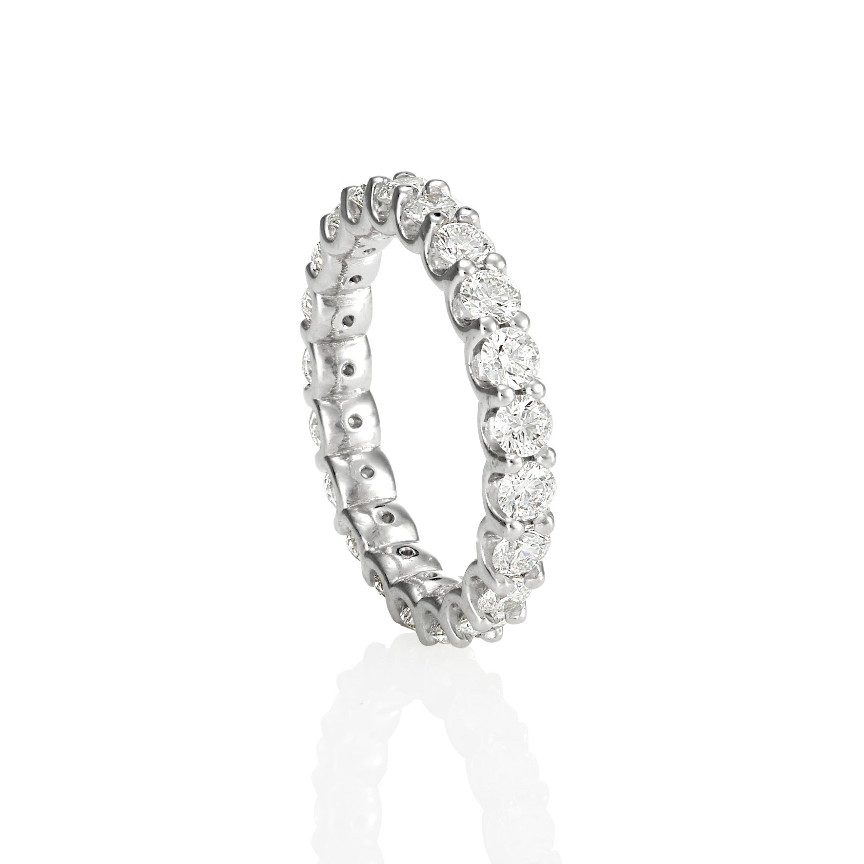 Shared Claw Eternity Ring