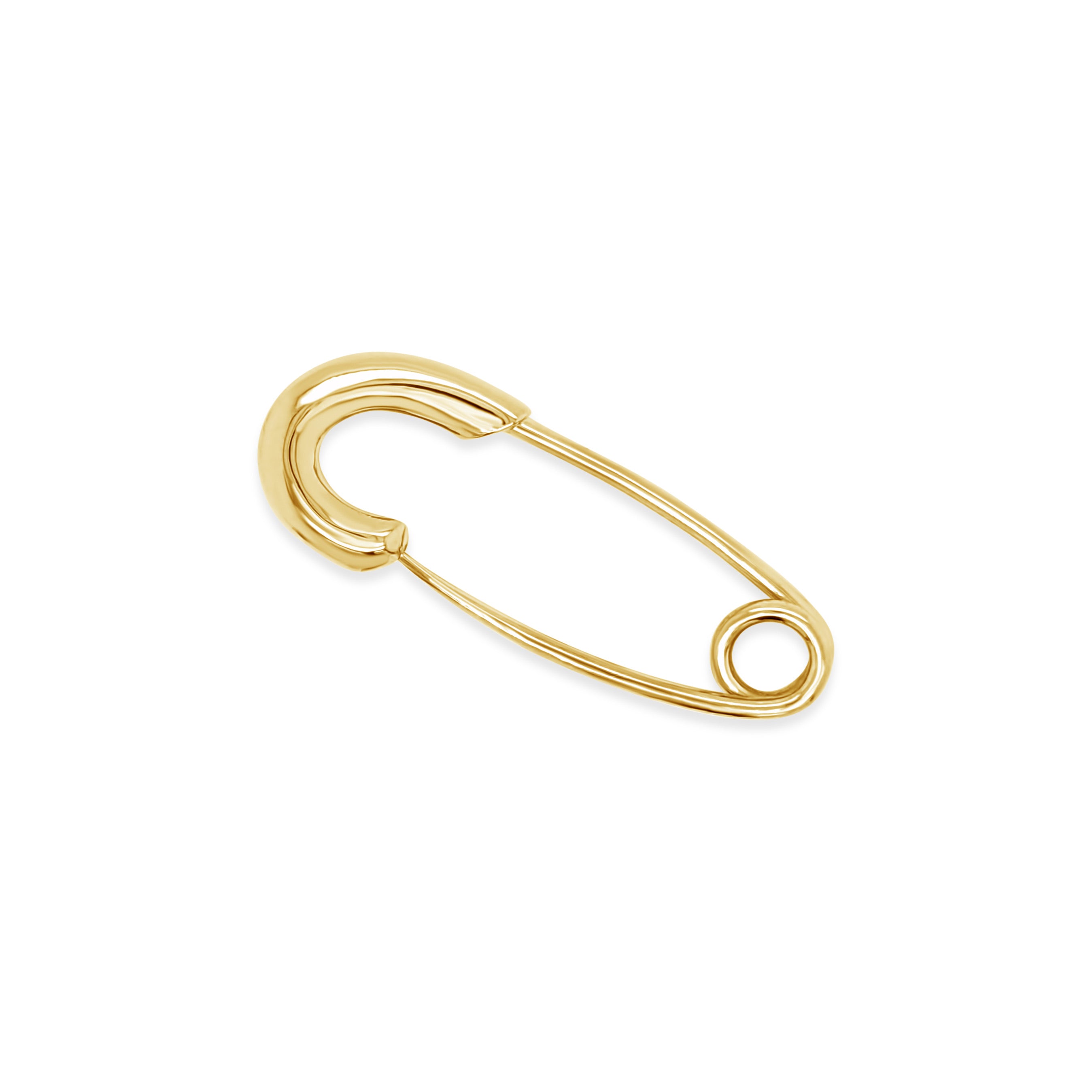 18ct Yellow Gold Safety Pin